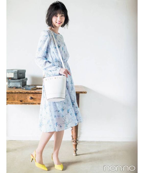 小碎花 穿搭