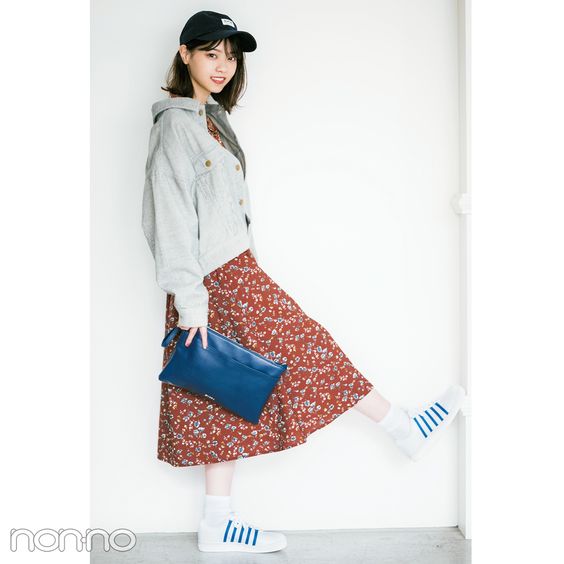 小碎花 穿搭