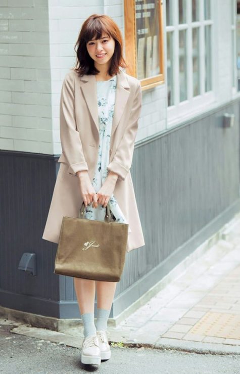 小碎花 穿搭