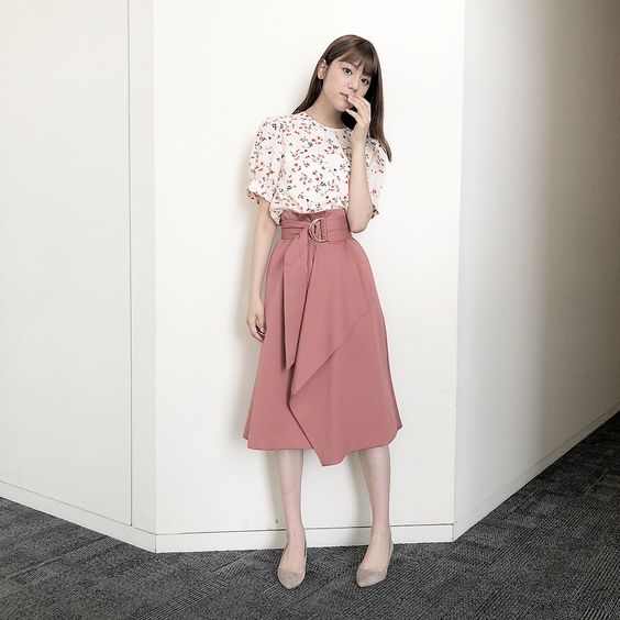 小碎花 穿搭