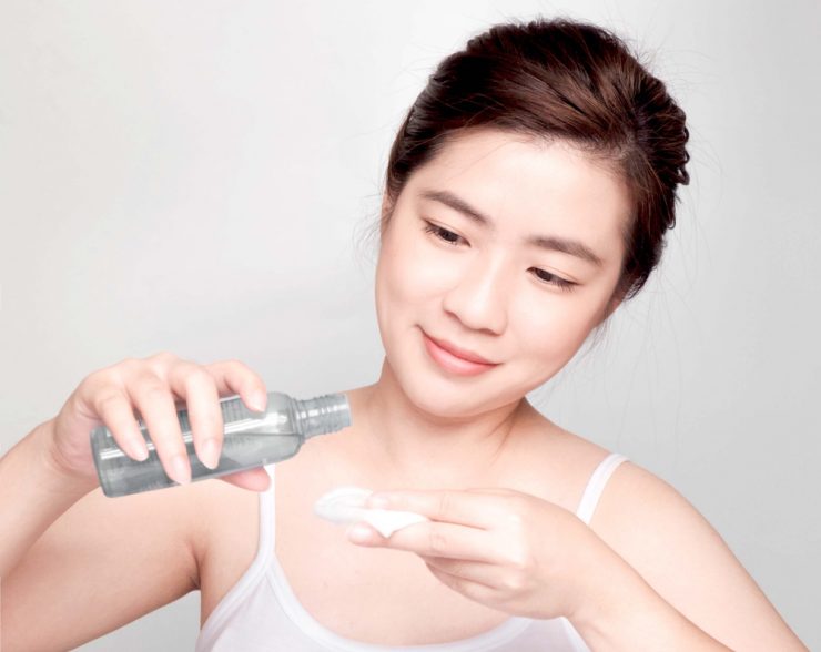 用化妝棉代替面膜