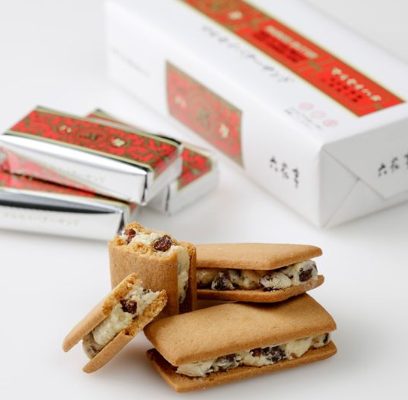 六花亭 萊姆葡萄夾心餅乾
