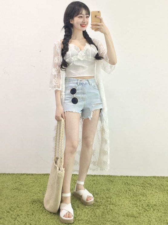 蕾絲 穿搭