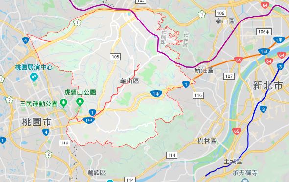 龜山 地圖
