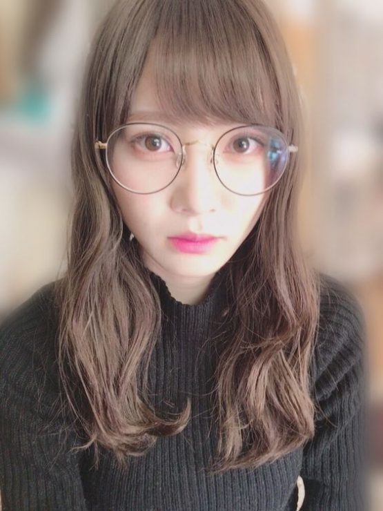 眼鏡×顔型×髪型