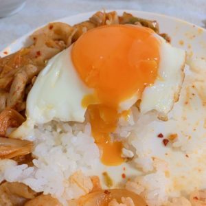 家常菜 韓式泡菜豬肉飯