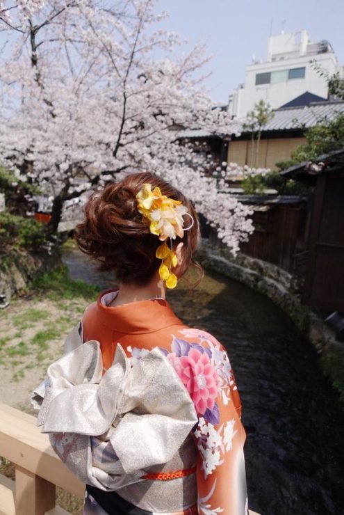 櫻花 和服