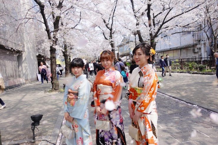 櫻花 和服