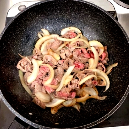料理 蕃茄牛肉飯