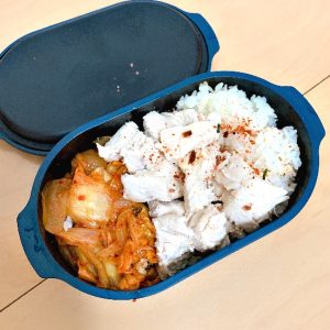 韓式泡菜豬肉飯 料理