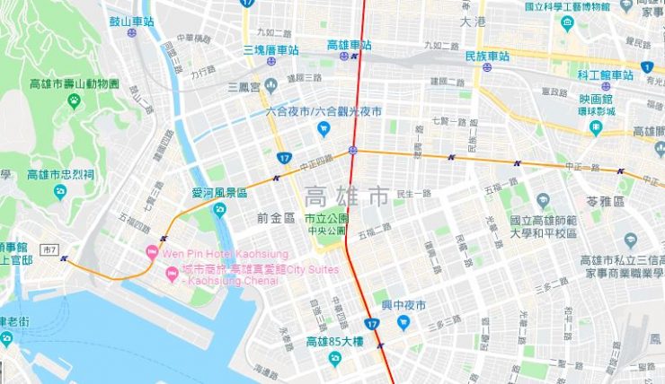 高雄 地圖