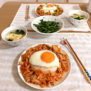 家常菜 韓式泡菜豬肉飯