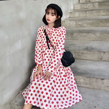 圓點穿搭