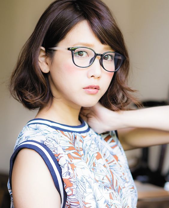 Chinese girls with glasses
