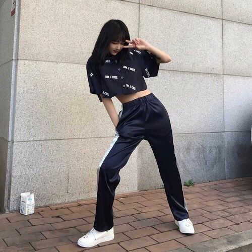 運動褲穿搭