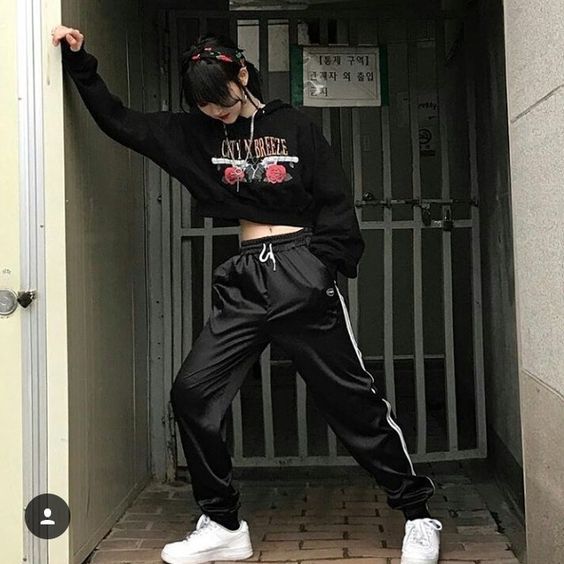 運動褲穿搭