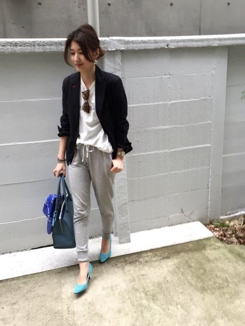 運動褲穿搭