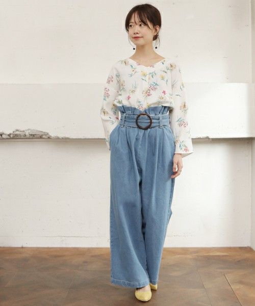 高腰牛仔褲穿搭