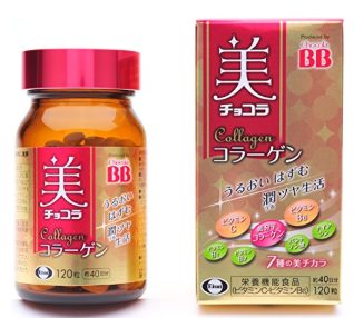 Eisai Chocola BB Collagen 膠原錠 120粒