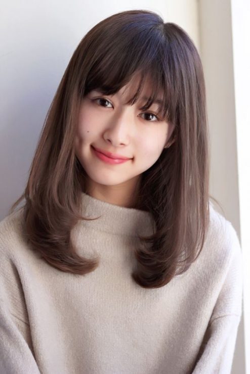 中長直髮