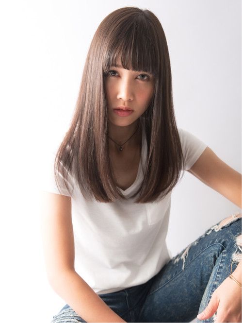 中長直髮