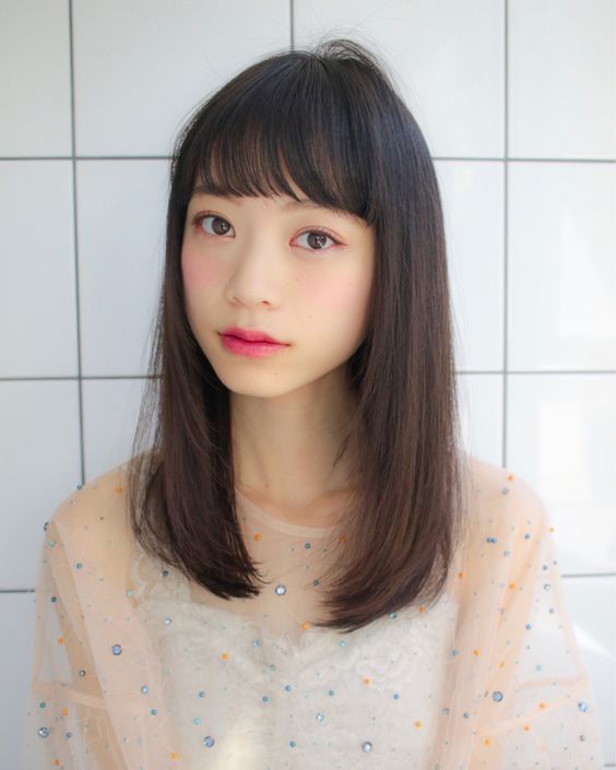 中長直髮