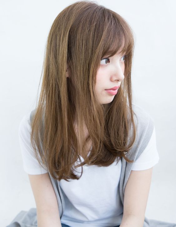 中長直髮
