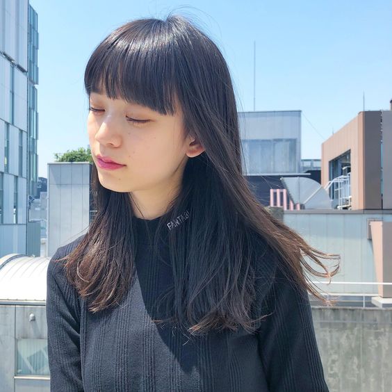 中長直髮