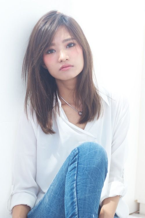 中長直髮