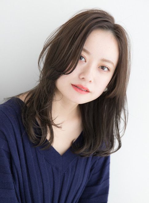 中長髮造型