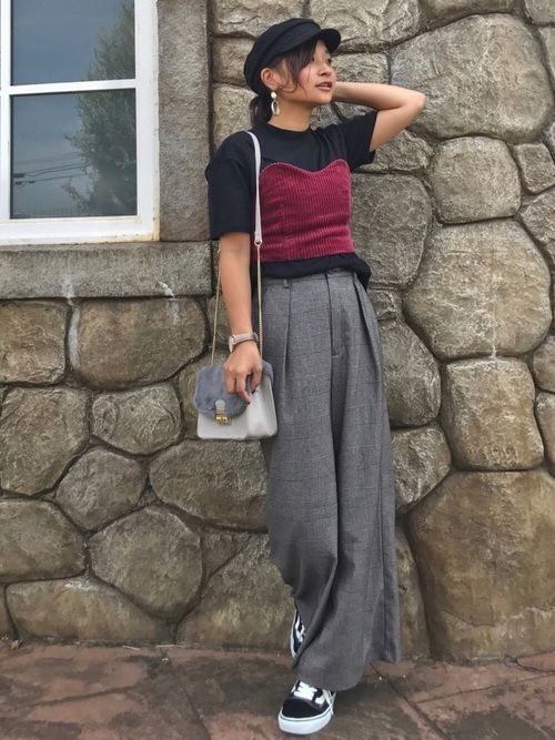 可愛的馬甲穿搭