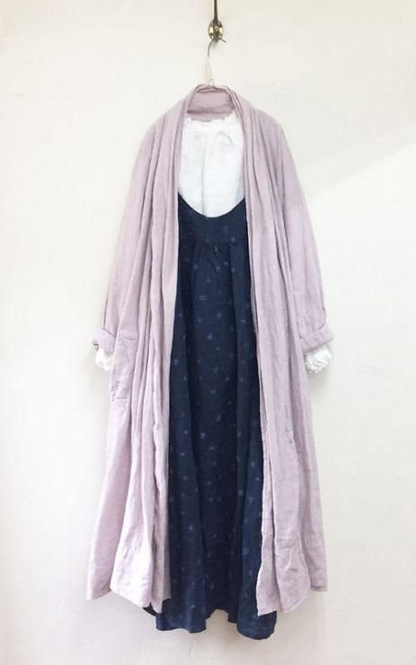 棉麻洋裝穿搭