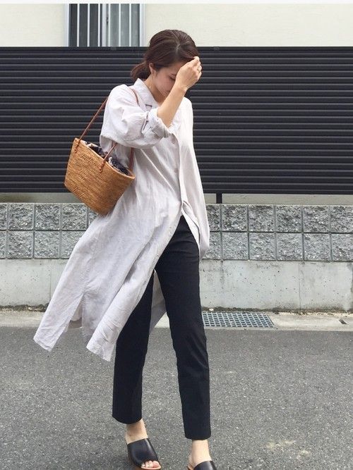 棉麻洋裝穿搭
