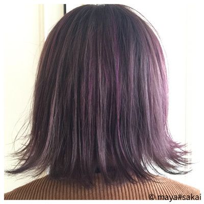 紫色頭髮