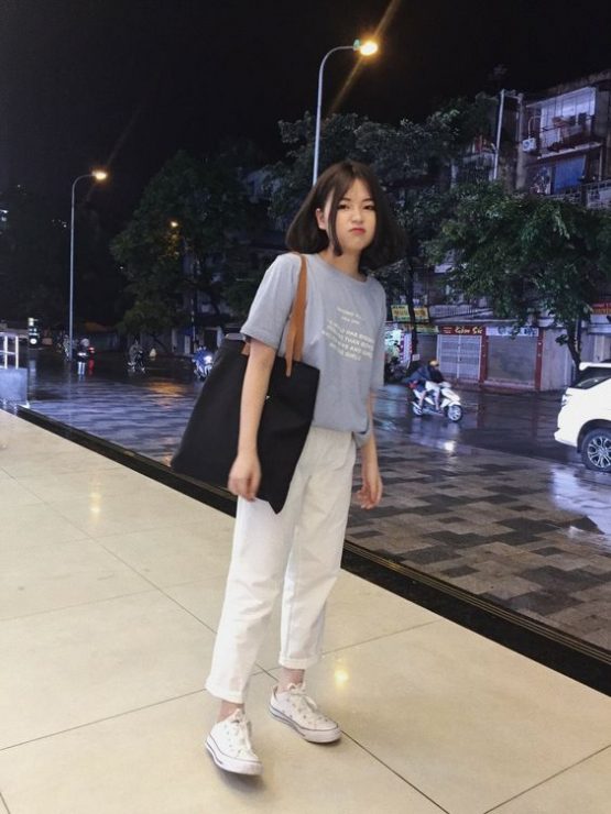 錐形褲穿搭