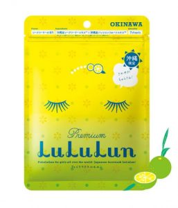 LuLuLun面膜香檬柑橘香氣
