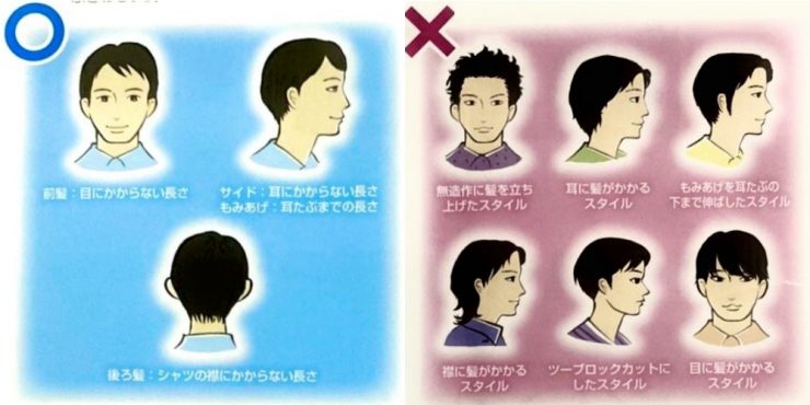 面試髮型男
