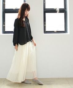 黑襯衫穿搭