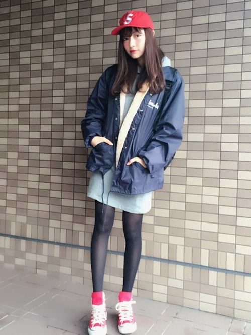 和帽子做呼應