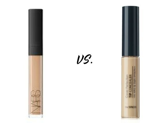 【The Saem】超完美重點遮瑕液和【Nars】遮瑕有什麼不同？