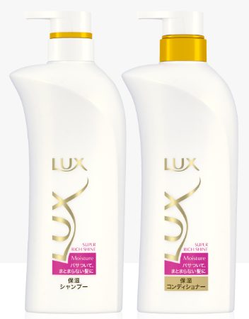 lux super rich shine 洗髮精＆護髮乳