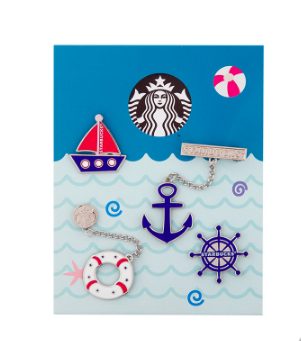星巴克 海軍風