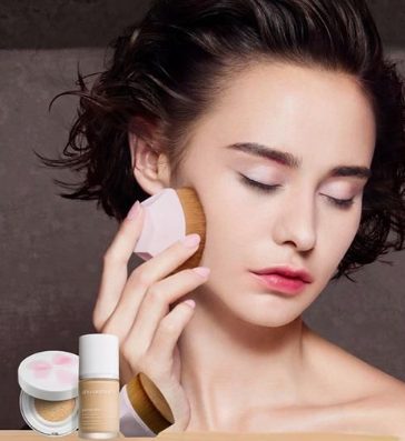 植村秀shu uemura 花瓣肌柔焦氣墊粉餅