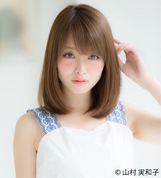 及肩短髮
