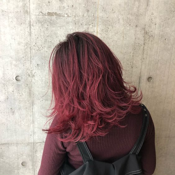染髮顏色紅色紅髮
