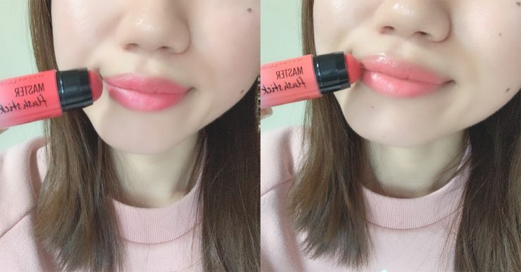 用棒狀腮紅挑戰全妝
