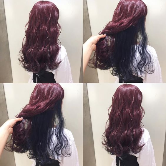 酒紅色