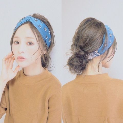 髮帶造型