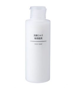日本洗面乳推薦Muji無印良品敏感肌洗面乳