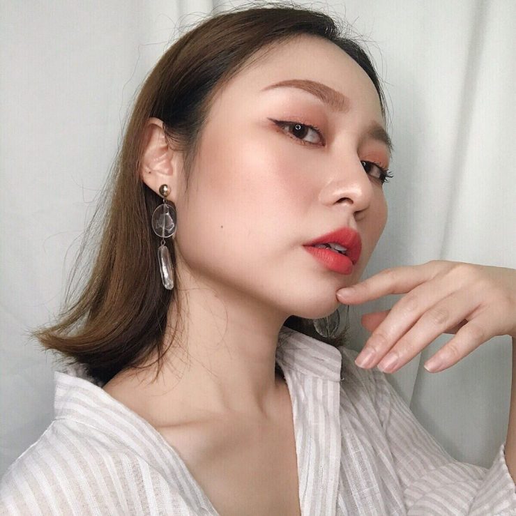使用MAYBELLINE喚顏妝前乳的妝感